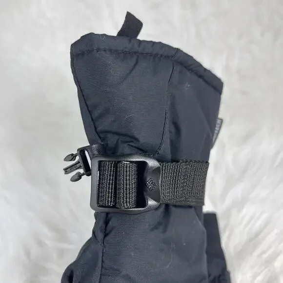 Columbia Black Youth SX Warm Mittens Waterproof Excellent Pre Owned Cond - Picture 5 of 8